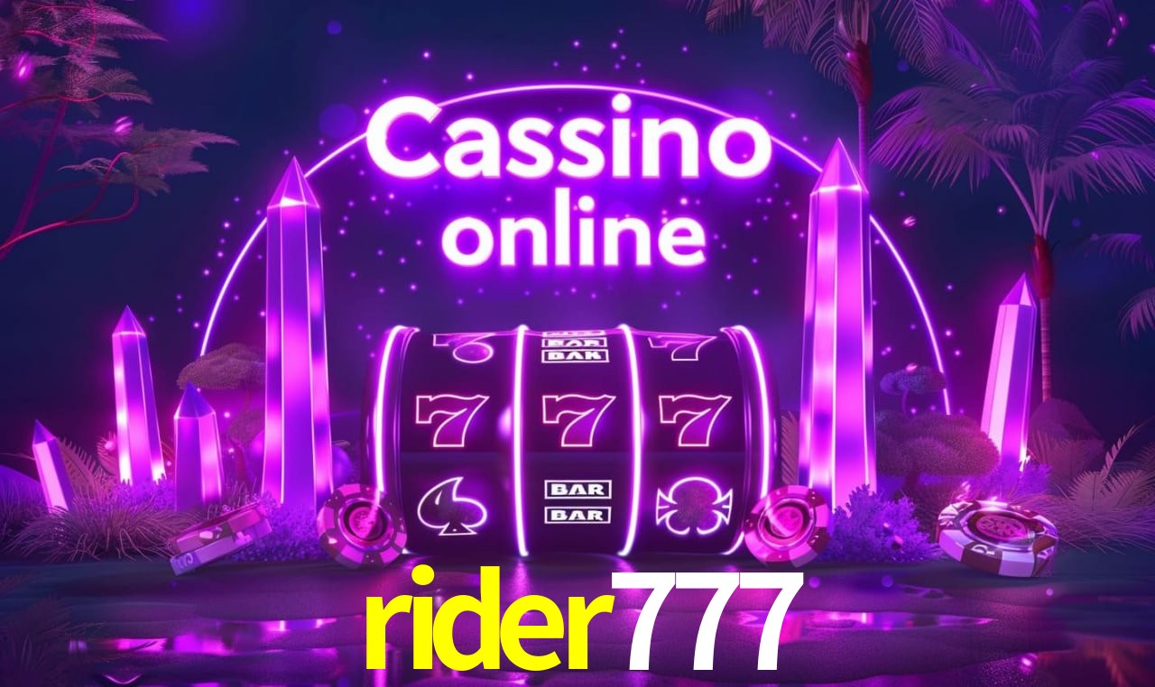 rider777 - cassino ao vivo
