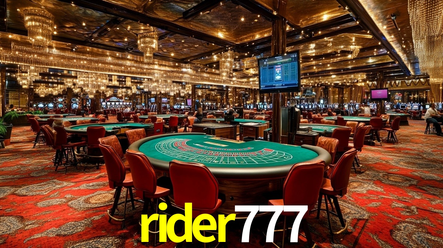 Sinta a adrenalina dos jogos de cassino com rider777