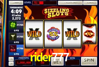 Descubra a Magia dos Jogos de Arcade no rider777